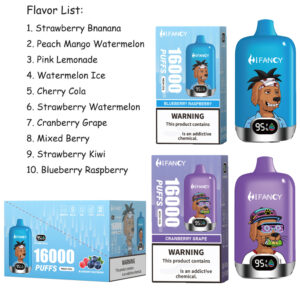 Disposable vape Digital Box 16K vape pen for sale e cigarette price