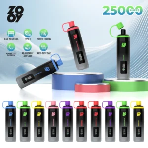 Disposable vape ZOOY SHISHA 25K best e-cigarette flavors