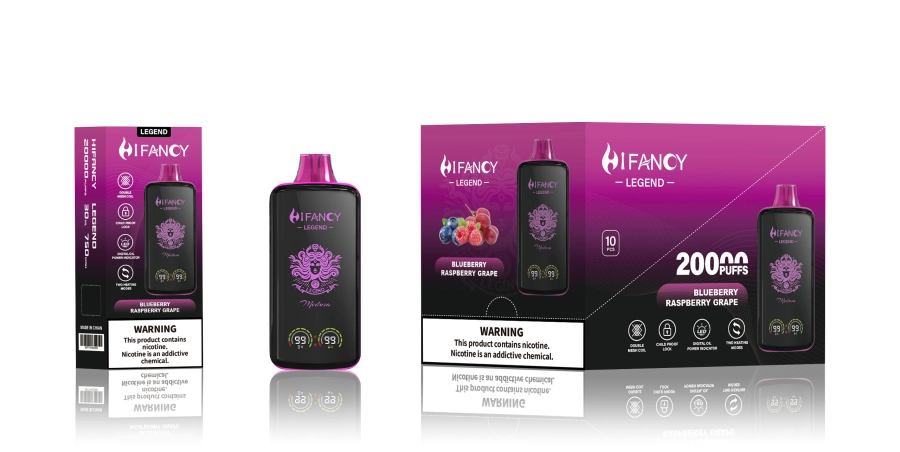 HiFancy Legend 20000 Full Screen Vape Zigaretten best e-cigarettes free e cigarettes liquid Vape pod systems vape pen the vape quotes - Image 7