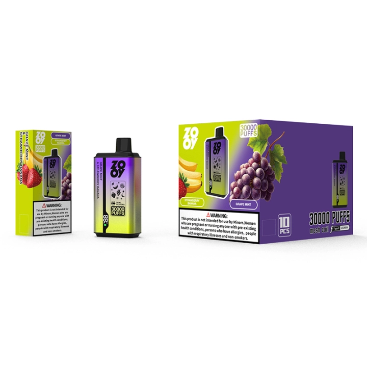 ZOOY TWINS Dual Flavor Vape 30000 puffs Best e-cigarettes Disposable vapes Free Switching Wax vape pen online vape store - Image 5