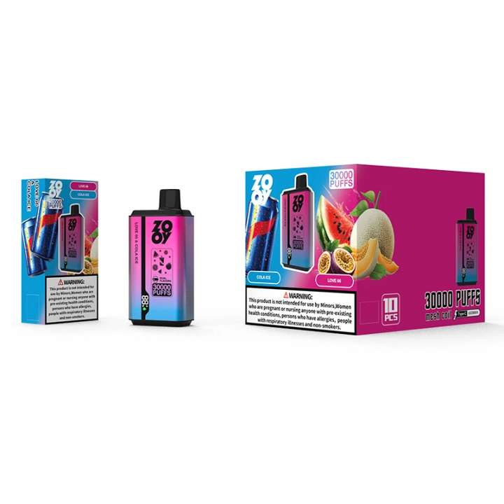 ZOOY TWINS Dual Flavor Vape 30000 puffs Best e-cigarettes Disposable vapes Free Switching Wax vape pen online vape store - Image 9