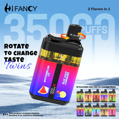 Disposable Vape Brands Hifancy Twins 35K for disposable vape near me