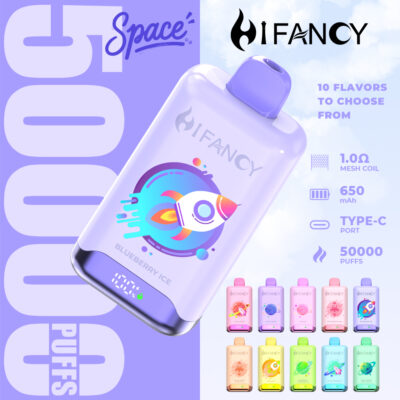 Disposable vape Space 50K for best vape brands of vape and tobacco.