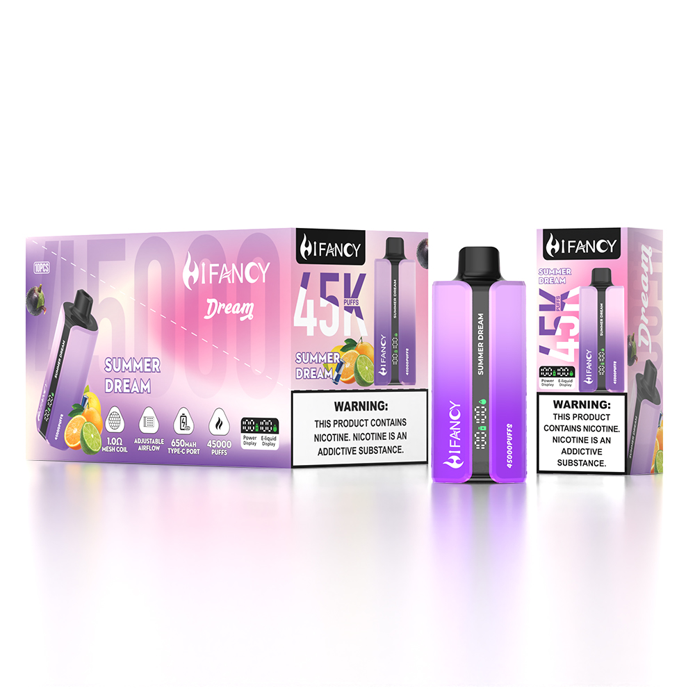 HiFancy Dream 45k Disposable Vape Wholesale Wholesale Disposable Vapes Dram 45K - Image 3