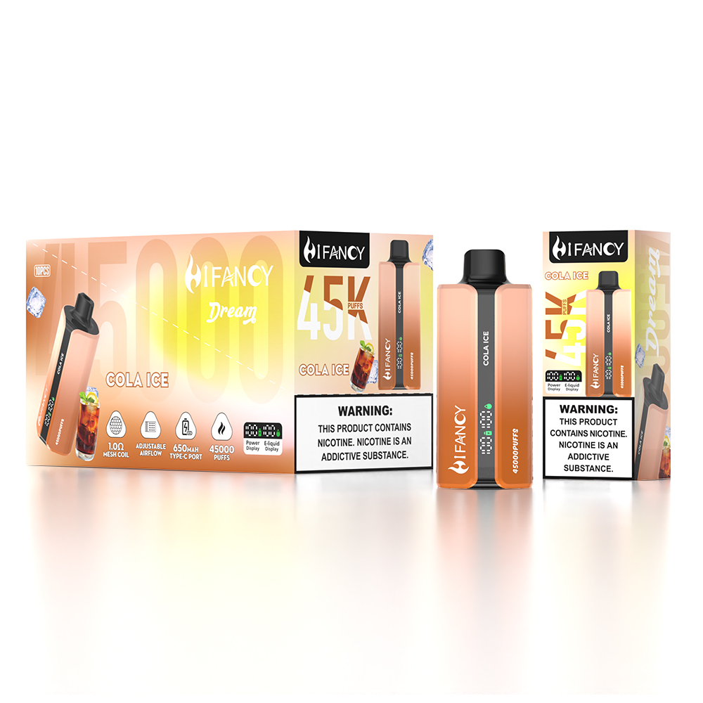 HiFancy Dream 45k Disposable Vape Wholesale Wholesale Disposable Vapes Dram 45K - Image 4