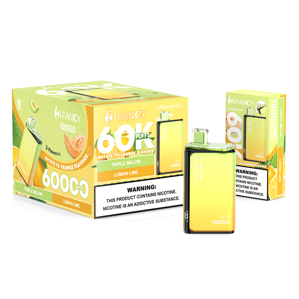 HiFancy Twin Max 60K 2 in 1 Flavor Super Cost-effective Disposable Vape - Image 9