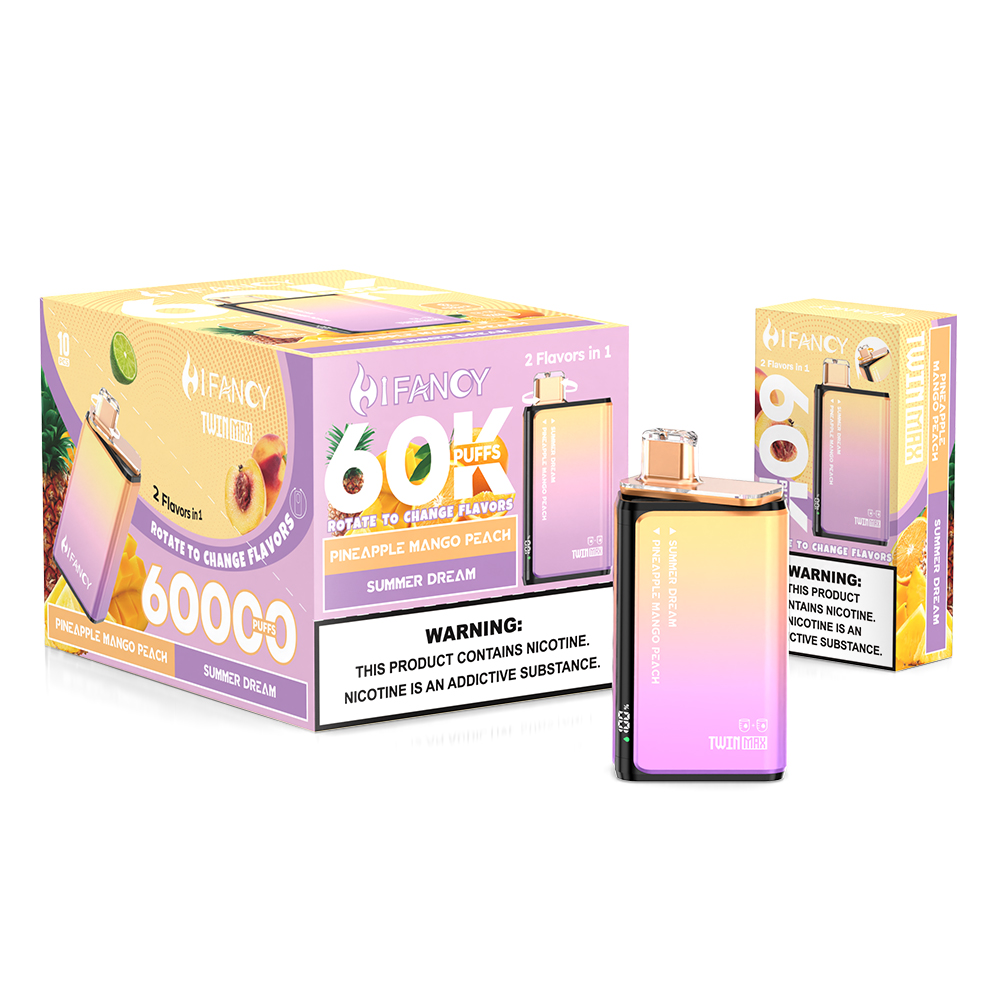 HiFancy Twin Max 60K 2 in 1 Flavor Super Cost-effective Disposable Vape - Image 6